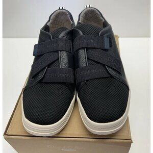 Dr. Scholl's Easygoing Womens Shoes Sz 10 M Athletic Black Platform Sneakers NEW